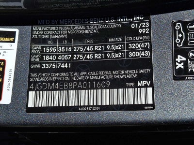2023 Mercedes-Benz EQS EQS 580 4MATIC® SUV