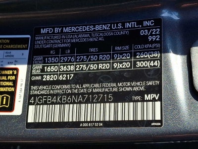 2022 Mercedes-Benz GLE GLE 350 4MATIC® SUV