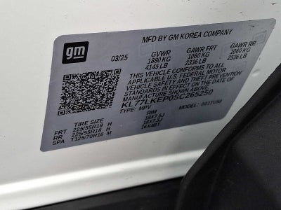 2025 Chevrolet Trax FWD 4dr ACTIV