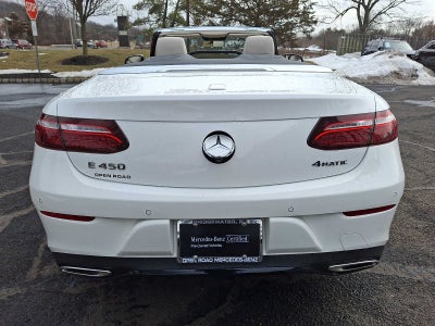 2021 Mercedes-Benz E-Class E 450 4MATIC® Cabriolet