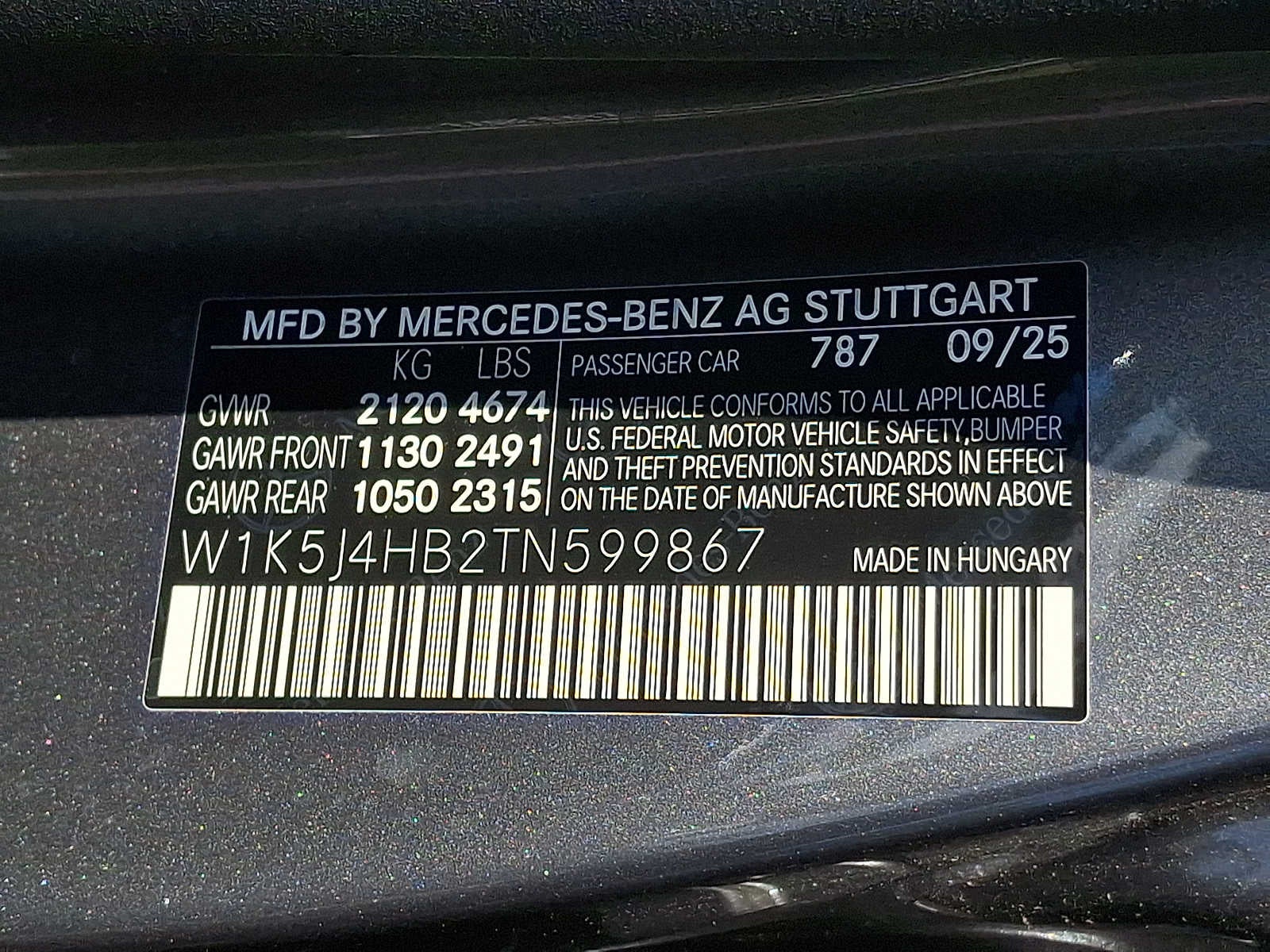 2026 Mercedes-Benz CLA CLA 250 4MATIC® Coupe