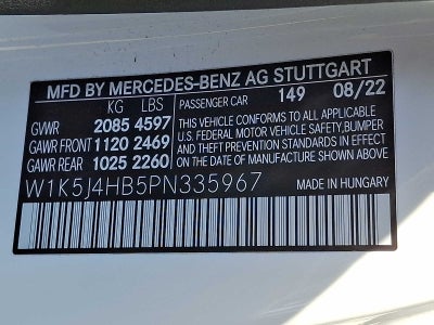 2023 Mercedes-Benz CLA CLA 250 4MATIC® Coupe