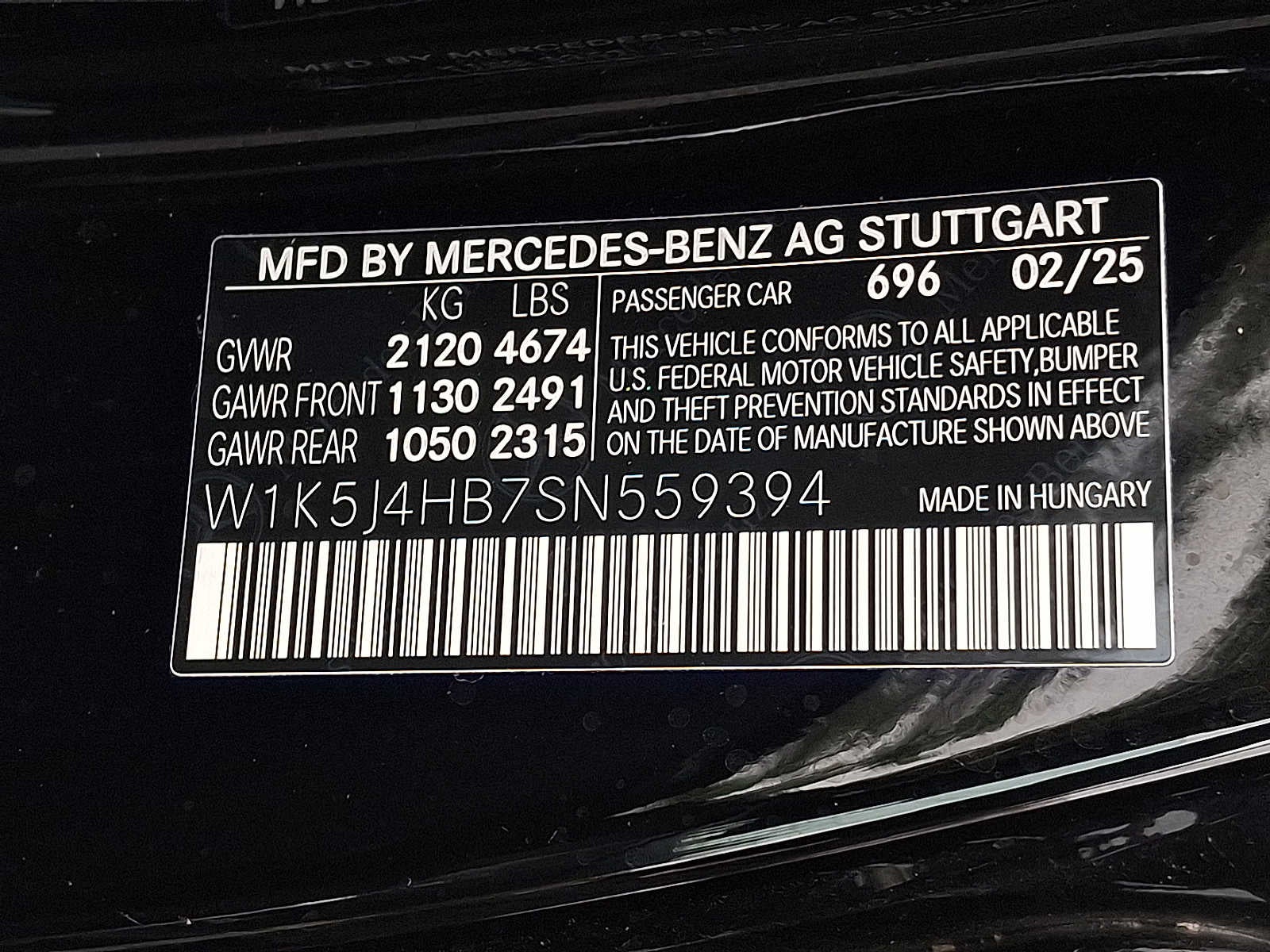 2025 Mercedes-Benz CLA CLA 250 4MATIC® Coupe