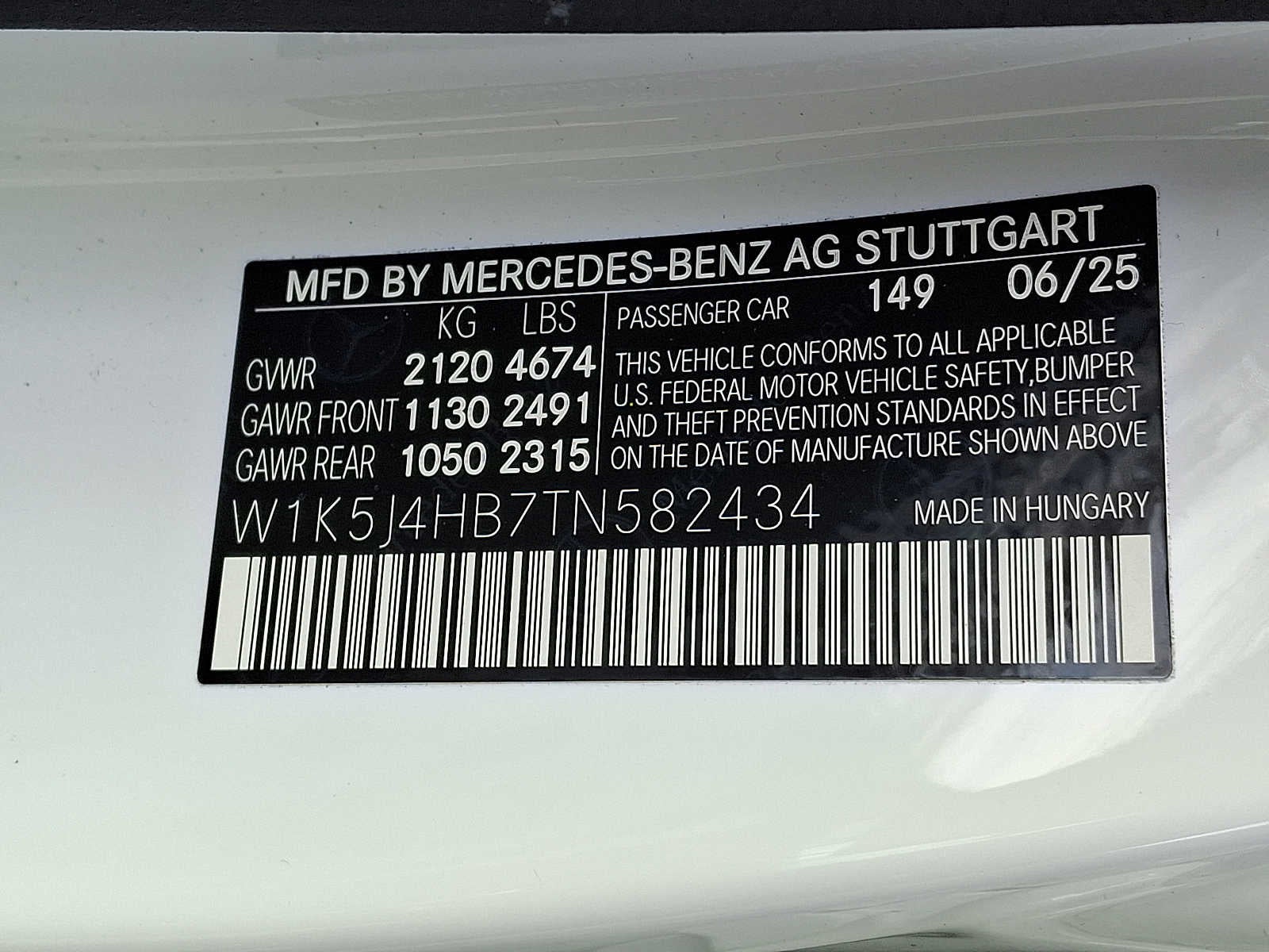 2026 Mercedes-Benz CLA CLA 250 4MATIC® Coupe