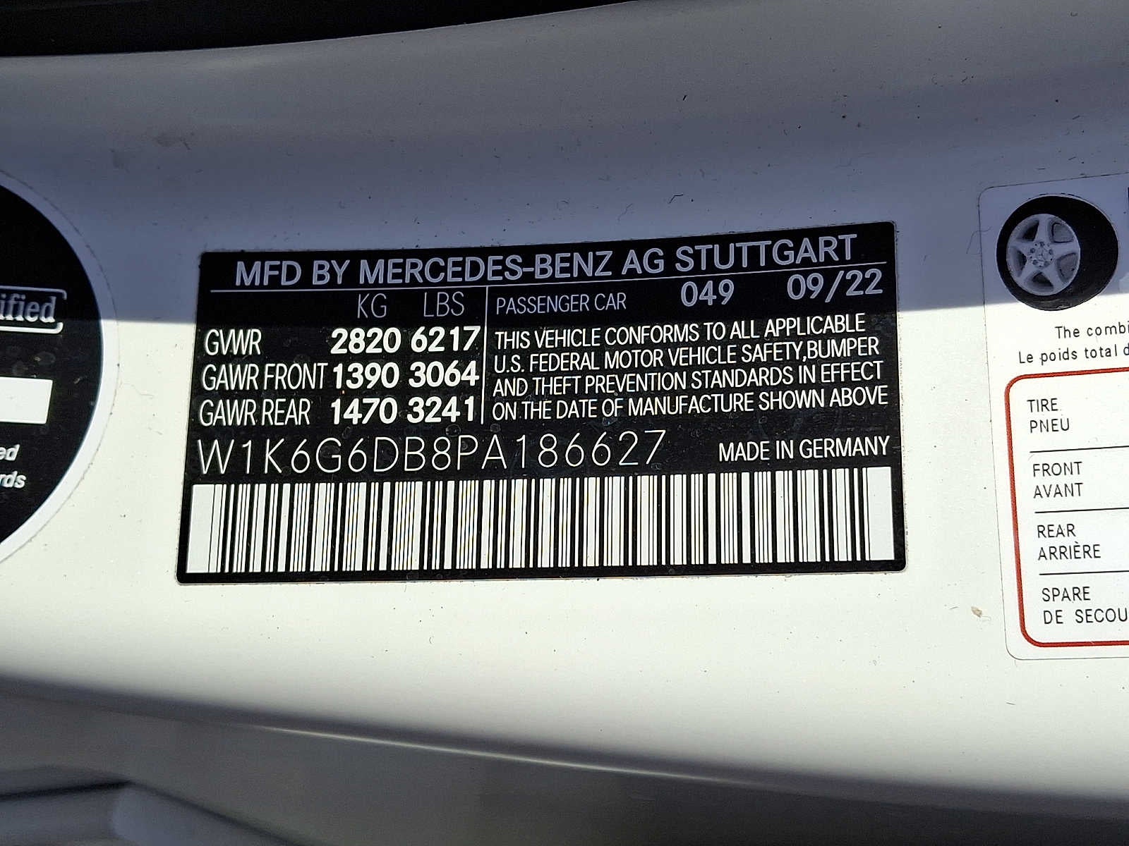 2023 Mercedes-Benz S-Class S 500 4MATIC® Sedan