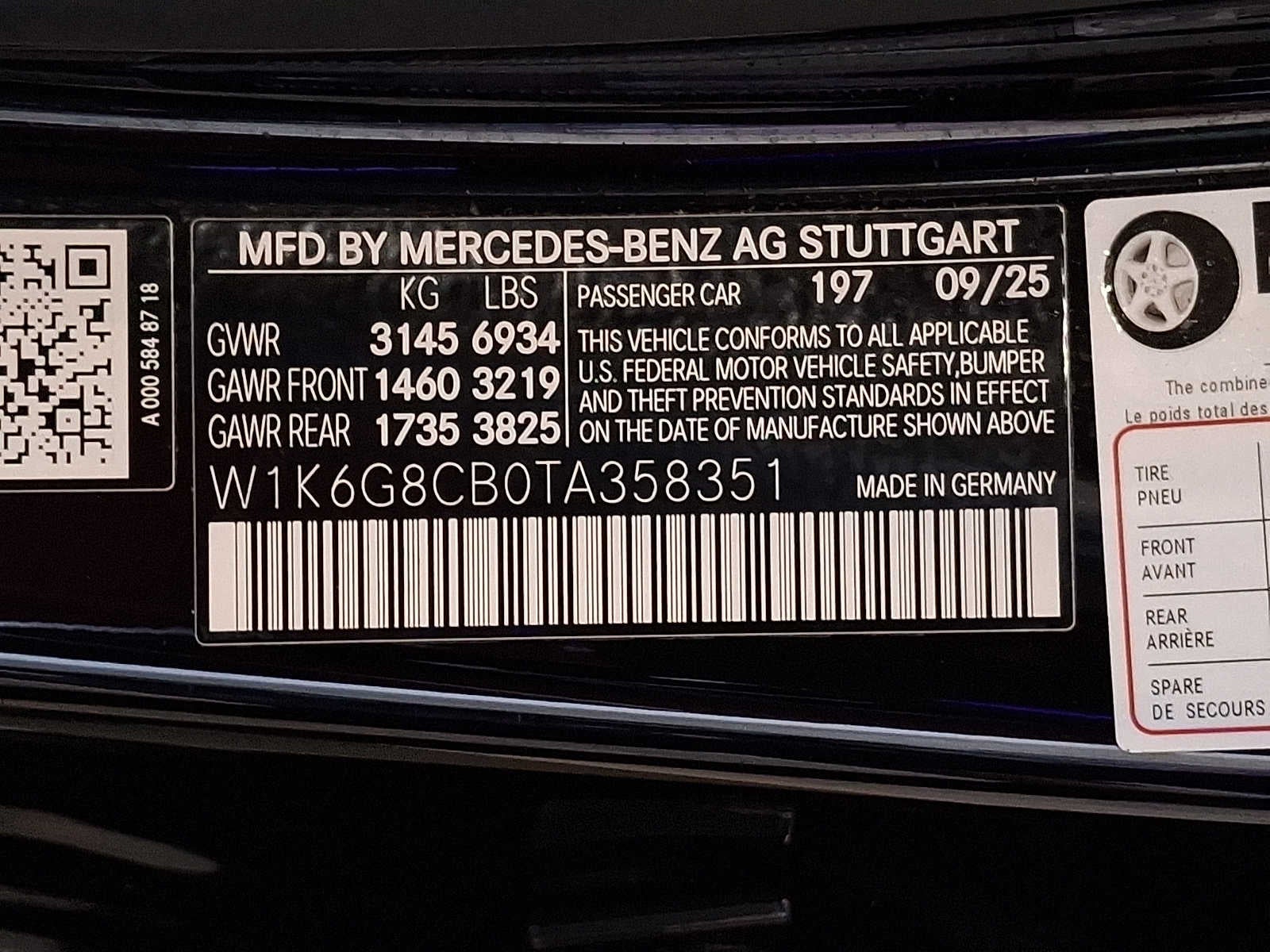 2026 Mercedes-Benz S-Class AMG® S 63 E 4MATIC® Sedan