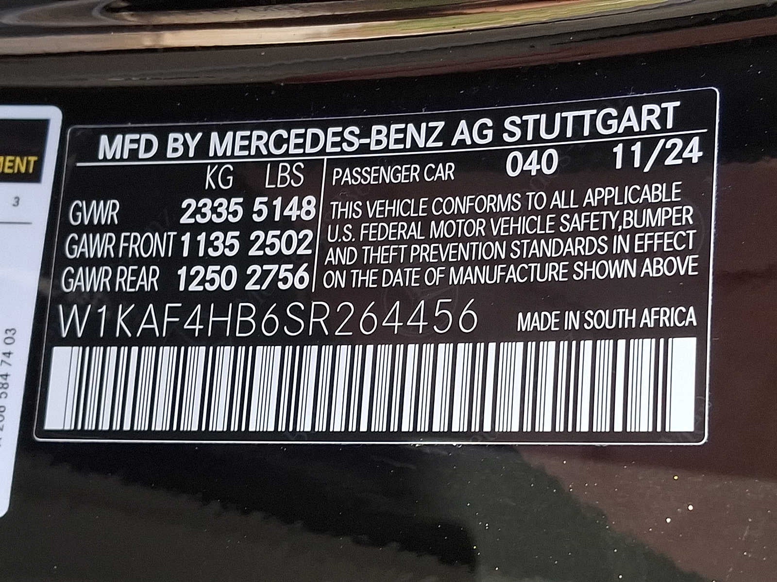 2025 Mercedes-Benz C-Class C 300 4MATIC® Sedan
