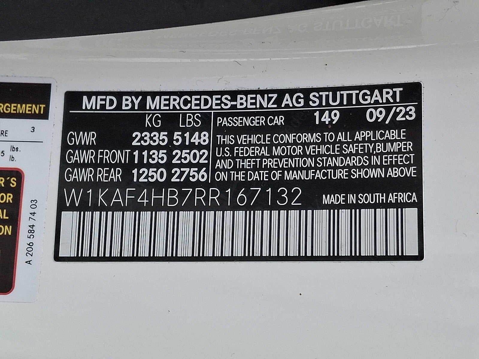 2024 Mercedes-Benz C-Class C 300 4MATIC® Sedan