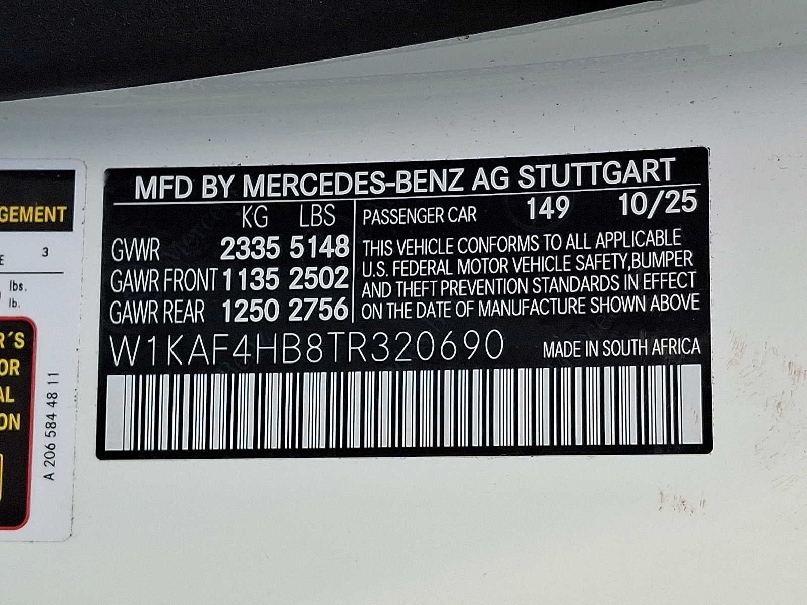 2026 Mercedes-Benz C-Class C 300 4MATIC® Sedan