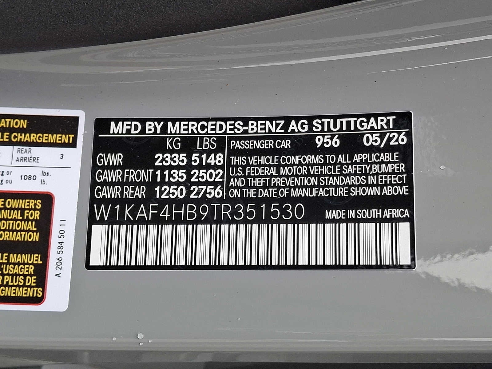 2026 Mercedes-Benz C-Class C 300 4MATIC® Sedan