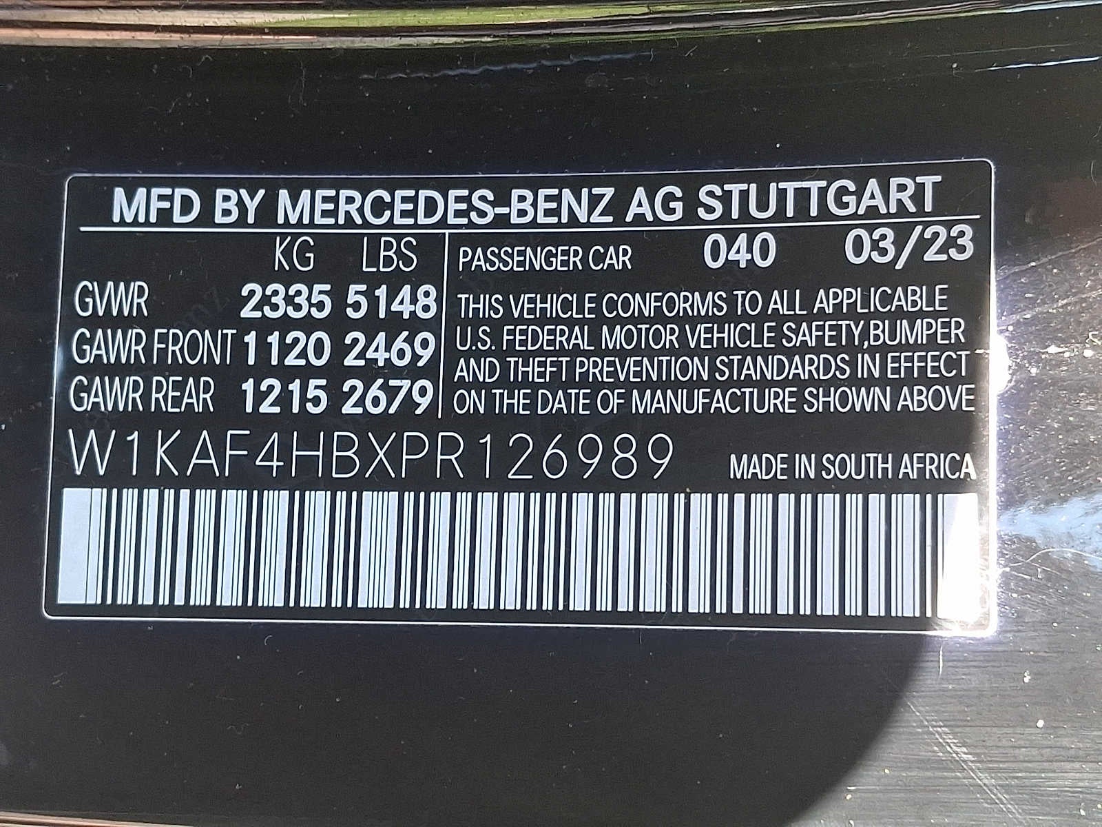 2023 Mercedes-Benz C-Class C 300 4MATIC® Sedan