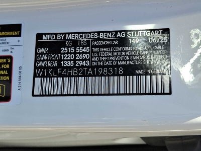 2026 Mercedes-Benz E-Class E 350 4MATIC® Sedan