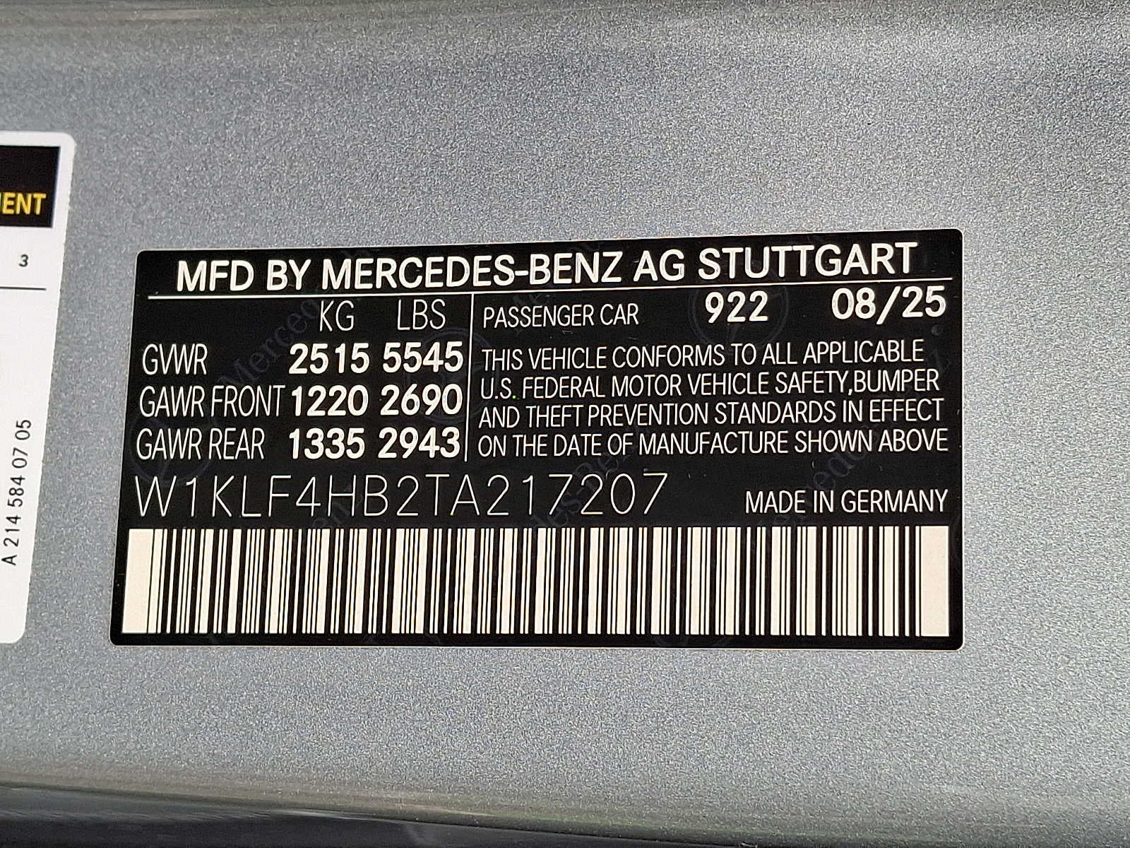 2026 Mercedes-Benz E-Class E 350 4MATIC® Sedan