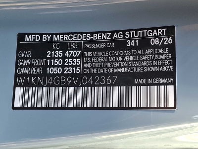2027 Mercedes-Benz CLA CLA 220 Hybrid FWD