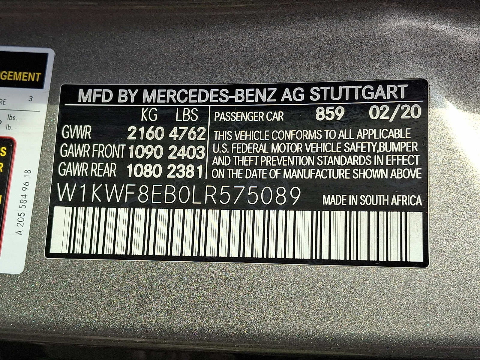 2020 Mercedes-Benz C-Class C 300 4MATIC® Sedan