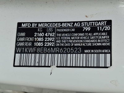 2021 Mercedes-Benz C-Class C 300 4MATIC® Sedan