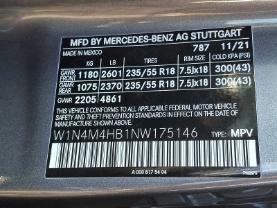 2022 Mercedes-Benz GLB GLB 250 4MATIC® SUV