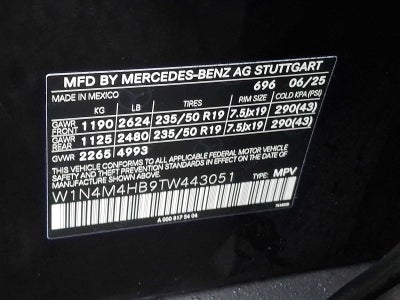 2026 Mercedes-Benz GLB GLB 250 4MATIC® SUV