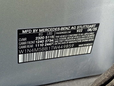 2026 Mercedes-Benz GLB AMG® GLB 35 4MATIC® SUV