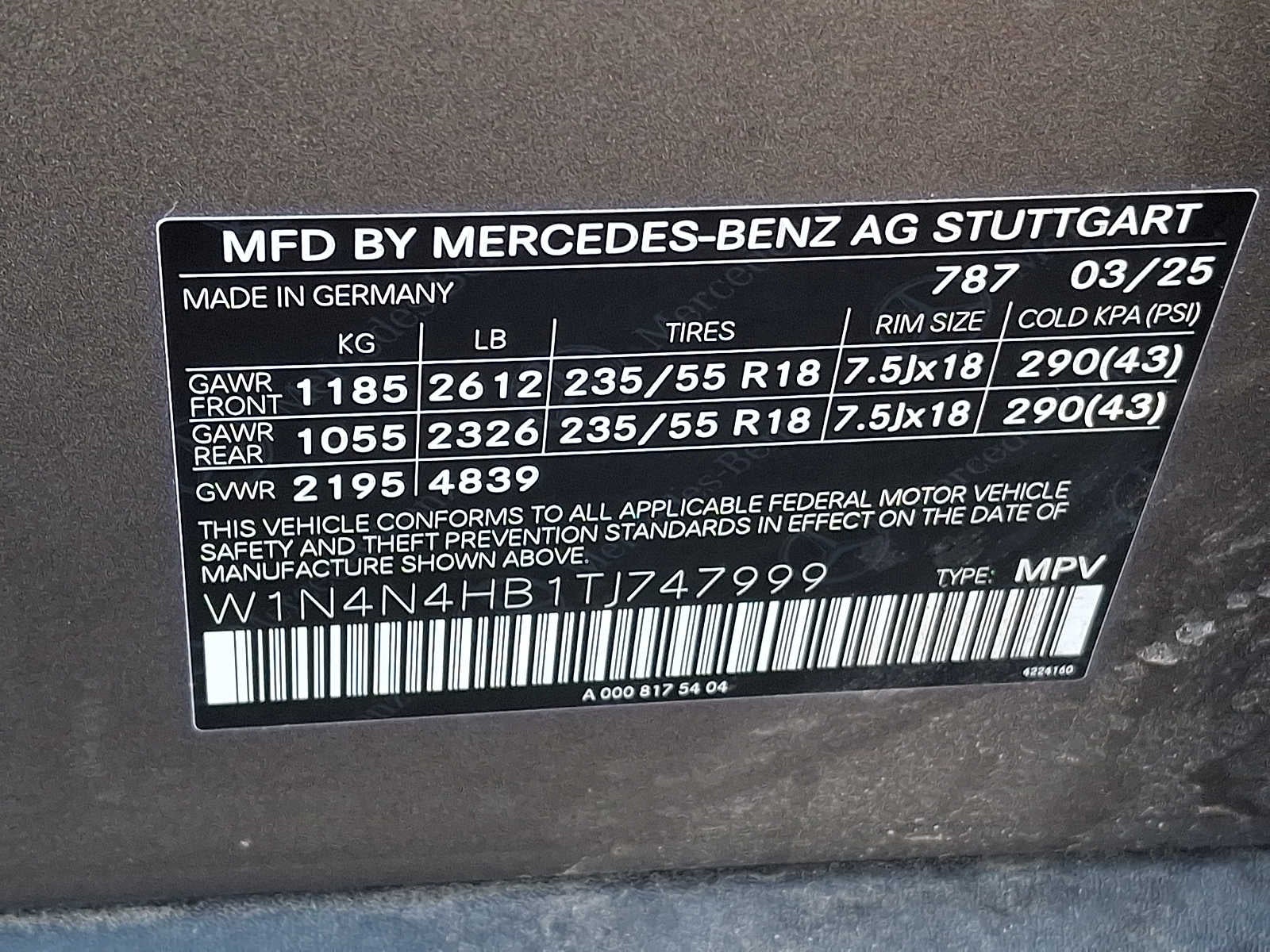 2026 Mercedes-Benz GLA GLA 250 4MATIC® SUV
