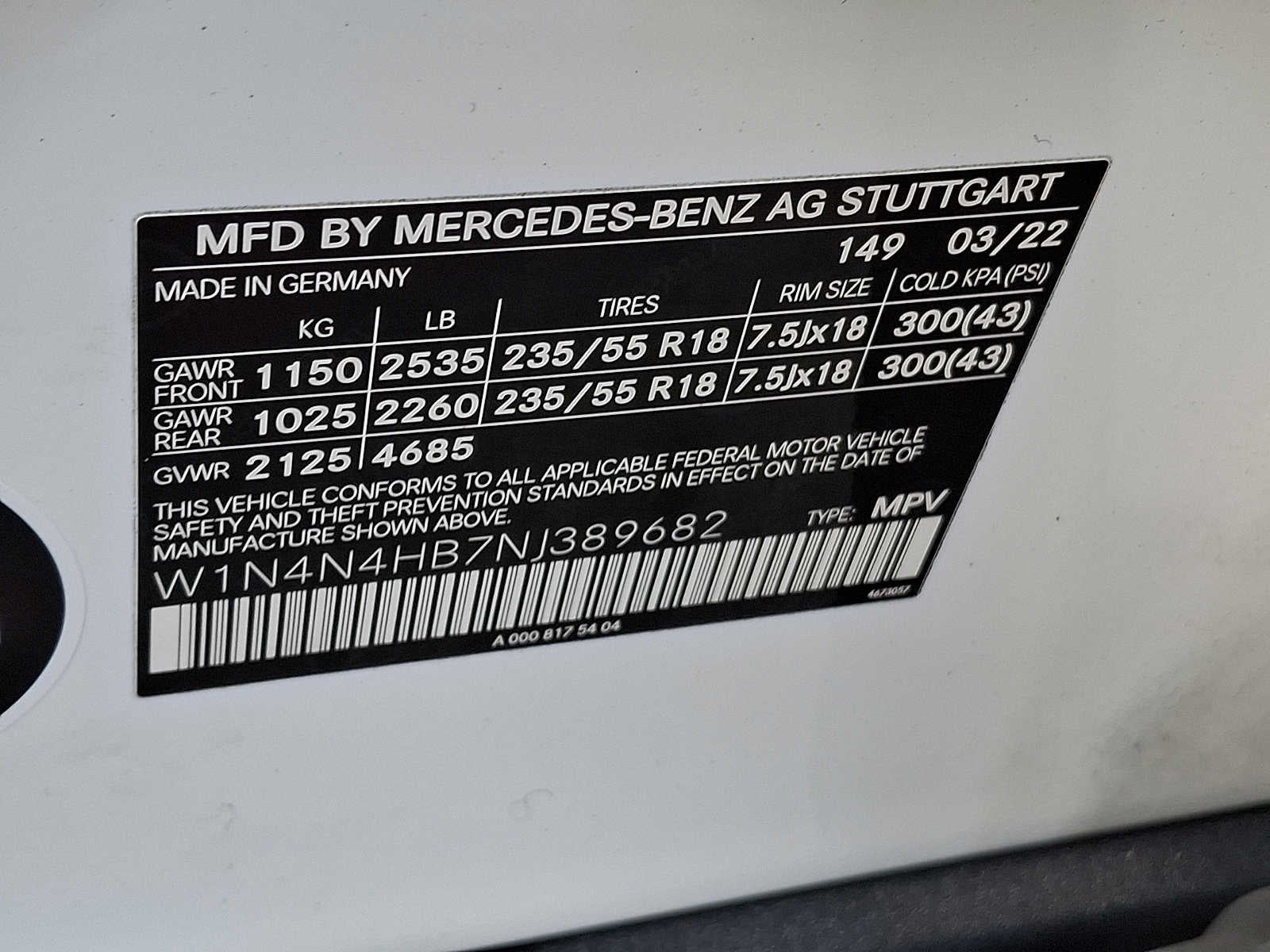 2022 Mercedes-Benz GLA GLA 250 4MATIC® SUV