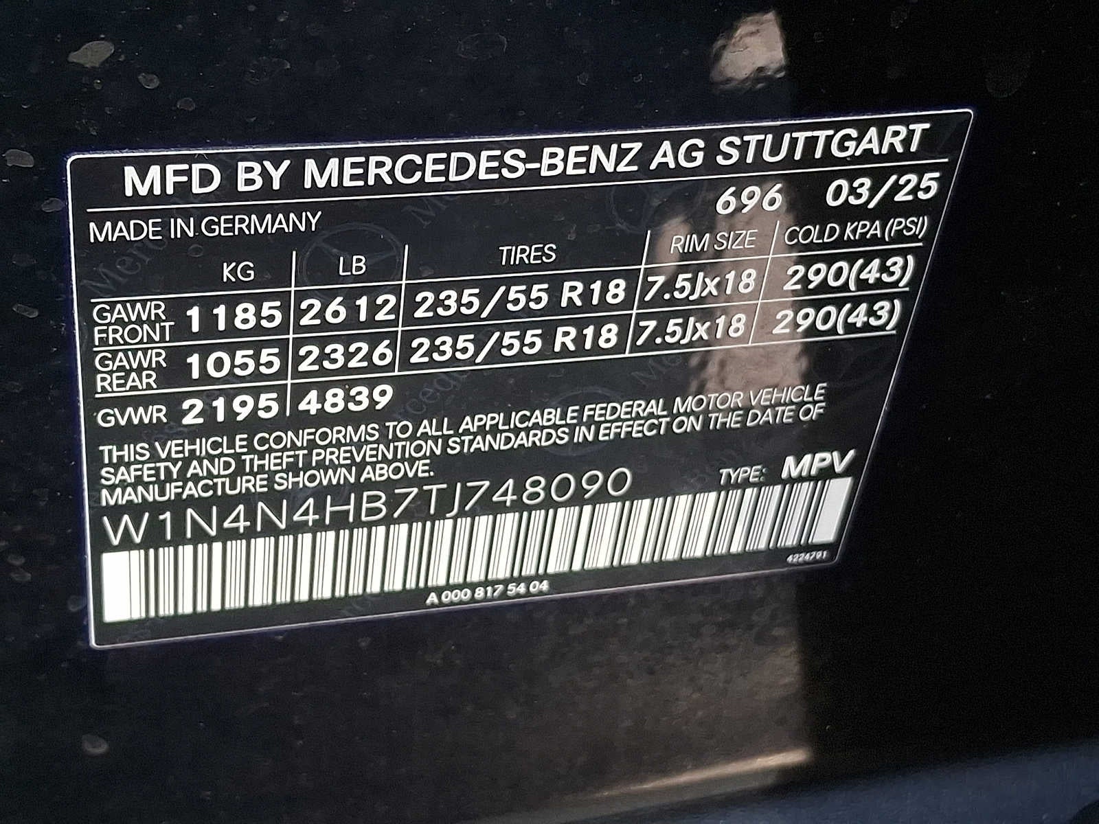 2026 Mercedes-Benz GLA GLA 250 4MATIC® SUV