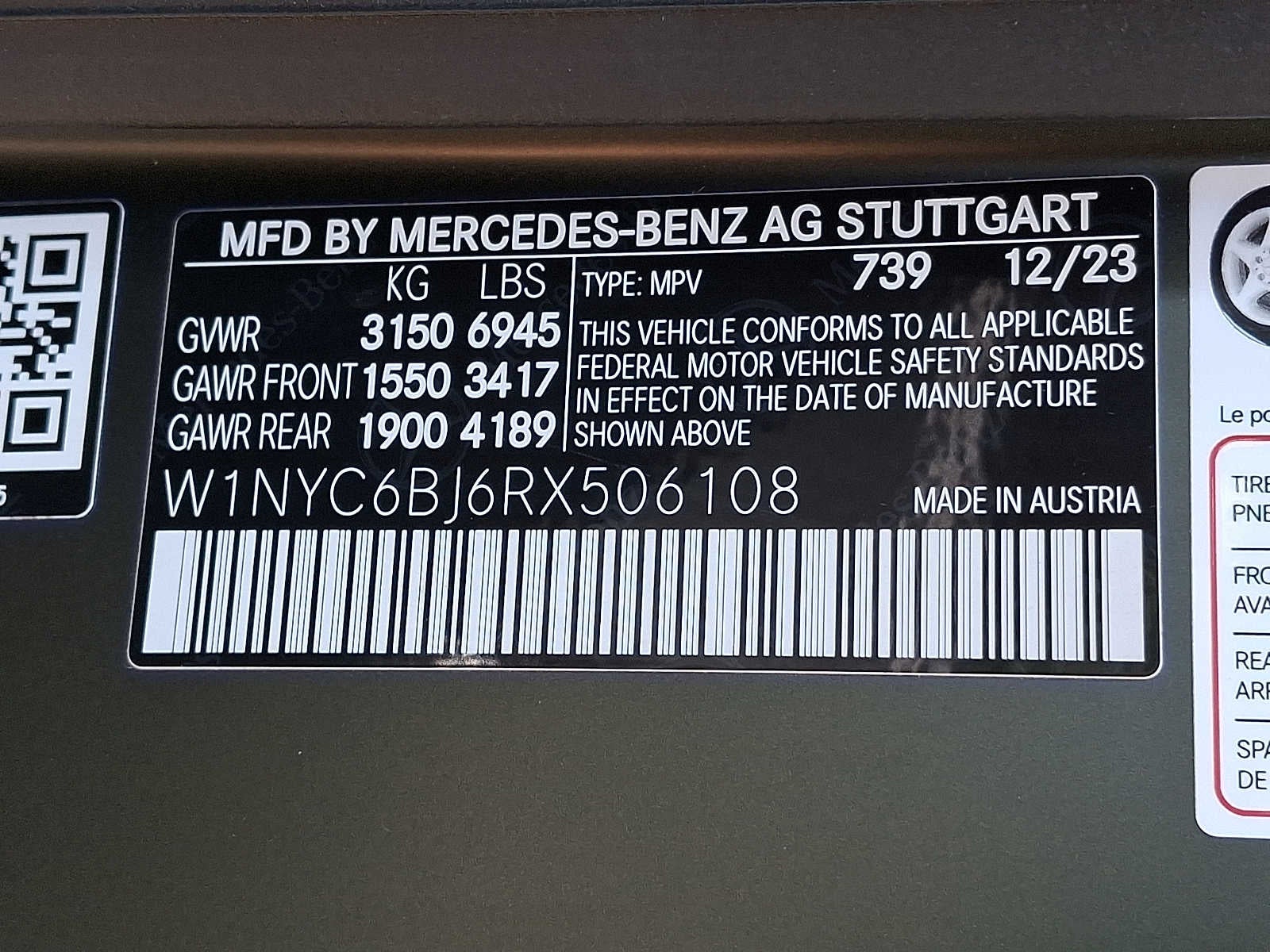 2024 Mercedes-Benz G-Class G 550 4MATIC® SUV