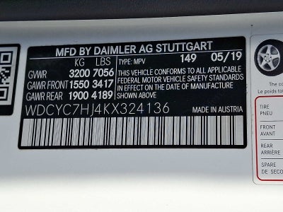 2019 Mercedes-Benz G-Class AMG® G 63 4MATIC® SUV