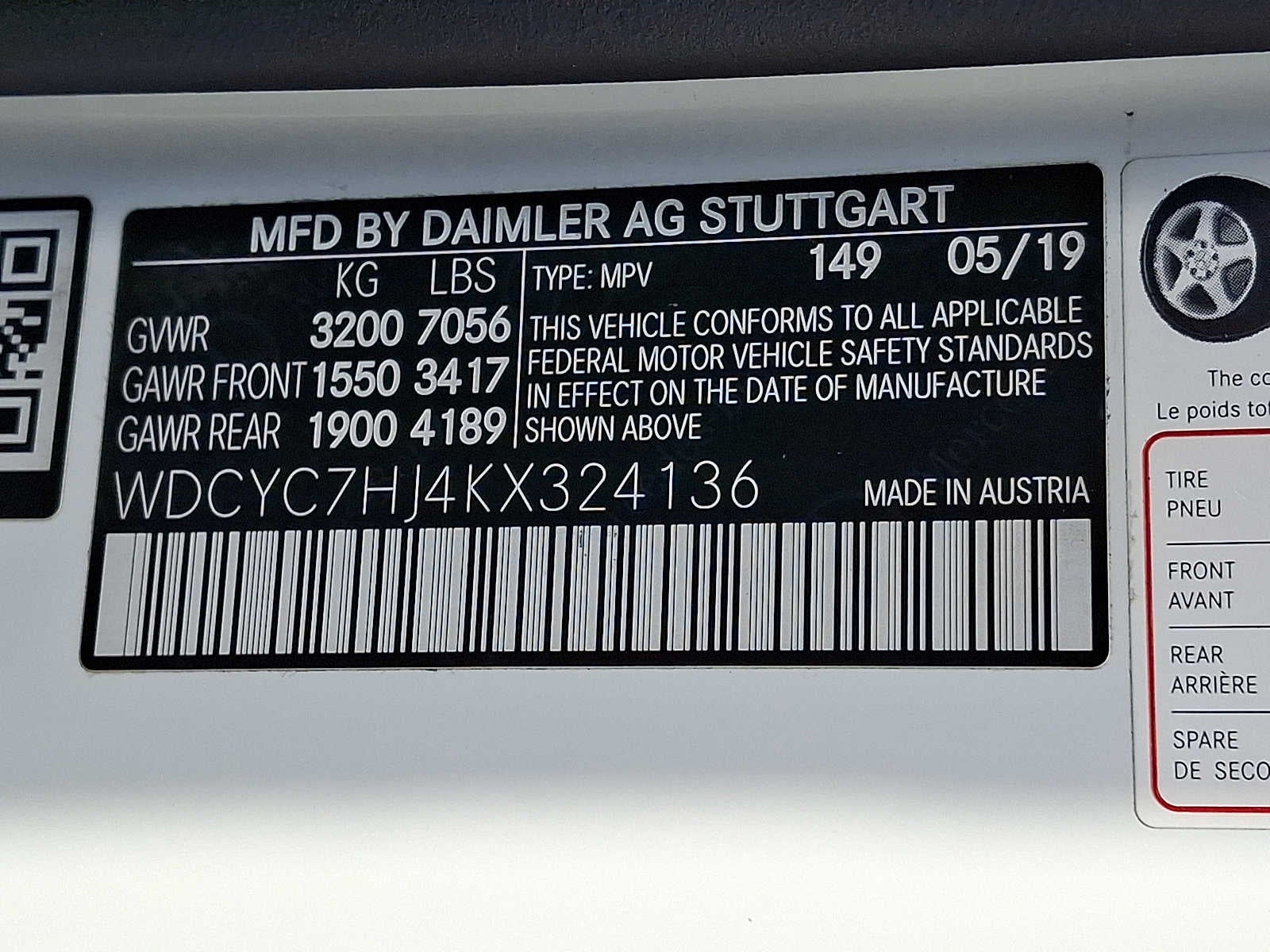 2019 Mercedes-Benz G-Class AMG® G 63 4MATIC® SUV