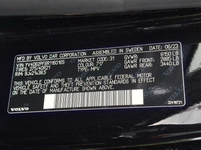 2024 Volvo XC90 B6 AWD Ultimate Bright Theme 7P