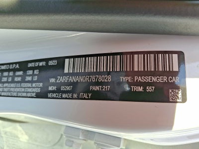 2024 Alfa Romeo Giulia AWD