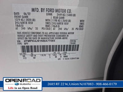 2022 Ford Edge SEL
