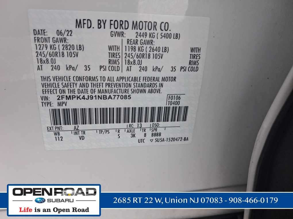 2022 Ford Edge SEL