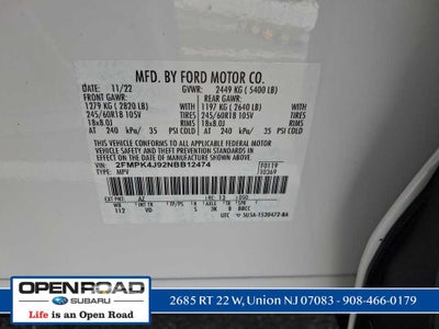 2022 Ford Edge SEL