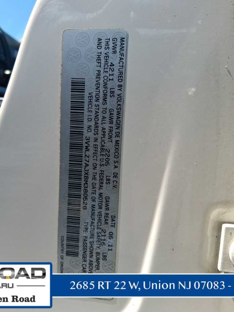 2011 Volkswagen Jetta SEL w/Sport Pkg PZEV