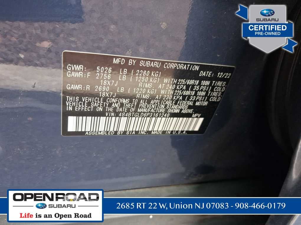 2023 Subaru Outback Onyx Edition XT