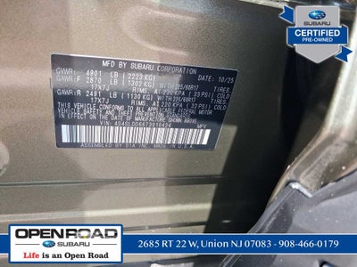 2026 Subaru Forester Premium