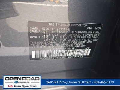 2023 Subaru Ascent Onyx Edition