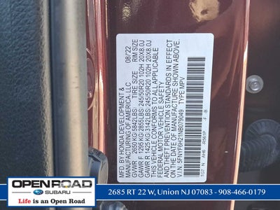 2022 Honda Pilot Special Edition