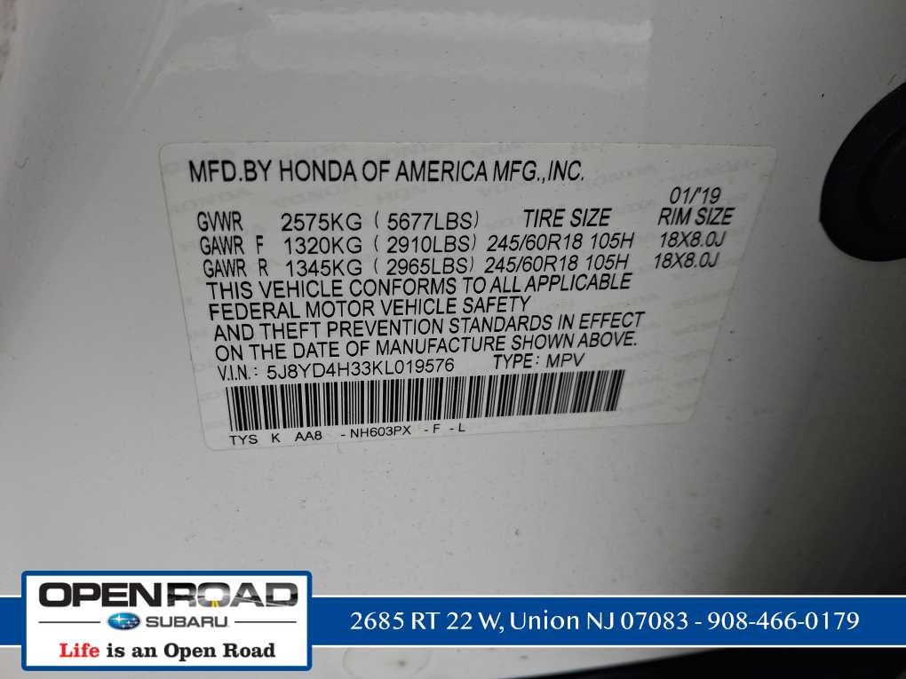 2019 Acura MDX Base