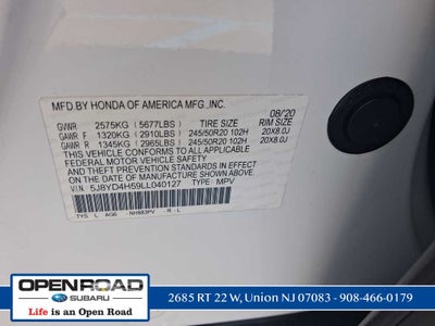2020 Acura MDX w/Technology Pkg