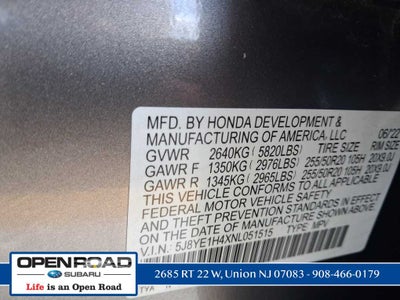 2022 Acura MDX w/Technology Package
