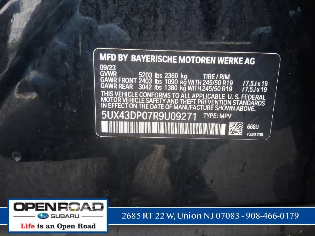 2024 BMW X3 sDrive30i sDrive30i