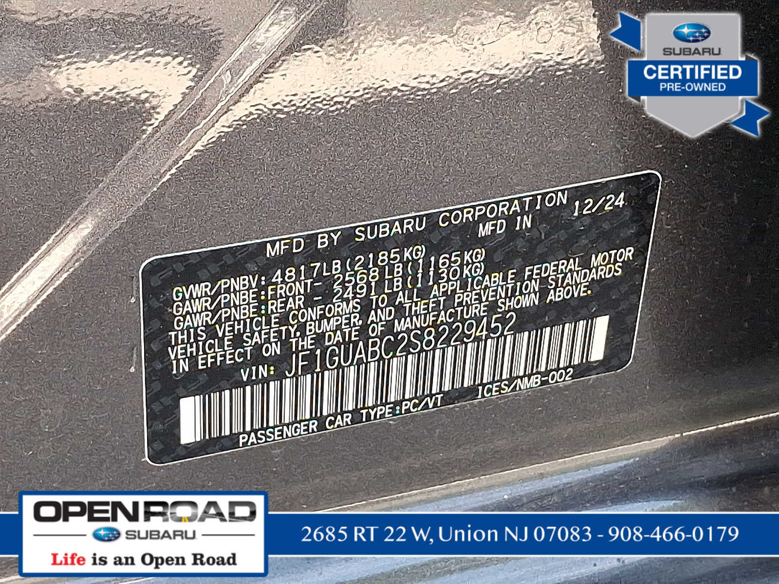 2025 Subaru Impreza Base