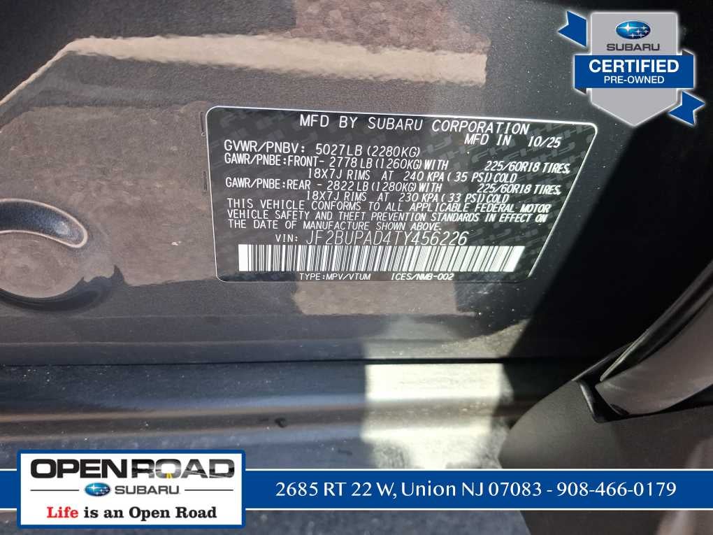 2026 Subaru Outback Premium