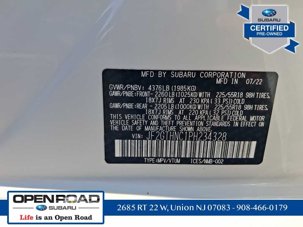 2023 Subaru Crosstrek Limited