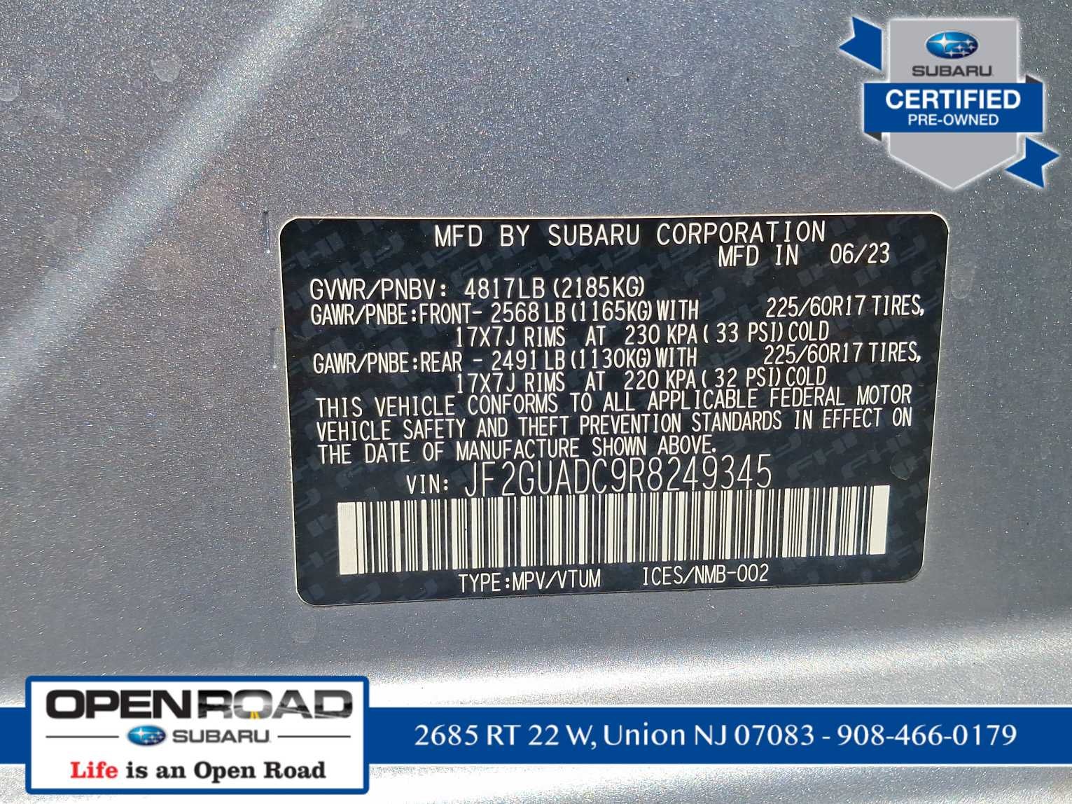 2024 Subaru Crosstrek Premium