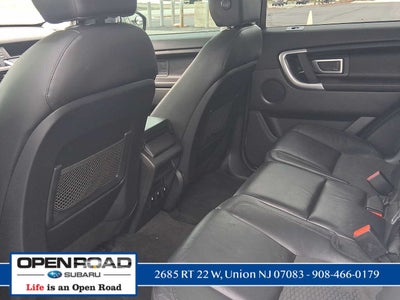 2017 Land Rover Discovery Sport SE