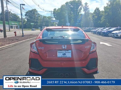 2019 Honda Civic Hatchback Sport