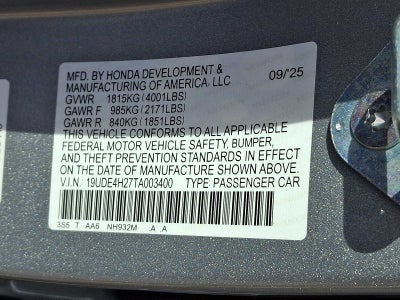 2026 Acura Integra CVT
